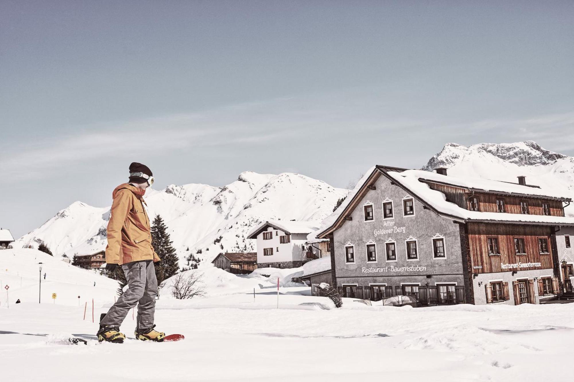 Hotel Goldener Berg Lech am Arlberg Exterior photo